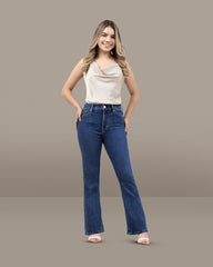 PETITE BOOTCUT TIRO ALTO