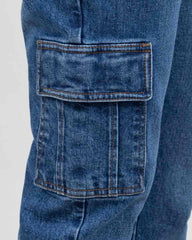 JEANS CARGO RECTO HOMBRE