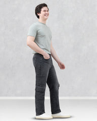JEANS CARGO RECTO HOMBRE