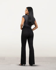 JEANS MUJER BOOT CUT SUPER HIGH RISE