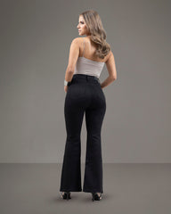 JEANS MUJER FLARE SUPER HIGH RISE