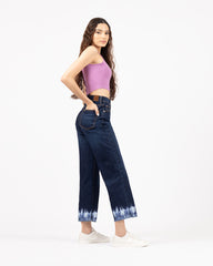 JEANS MUJER CULOTTE TIRO MEDIO