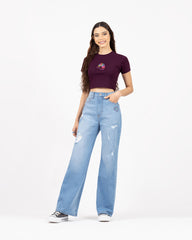 JEAN TIRO SUPER ALTO WIDE LEG