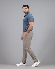 PANTALON TWILL HOMBRE SLIM SEMI AJUSTADO