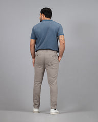PANTALON TWILL HOMBRE SLIM SEMI AJUSTADO