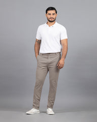 PANTALON TWILL HOMBRE SLIM SEMI AJUSTADO
