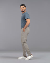 PANTALON TWILL HOMBRE SLIM SEMI AJUSTADO