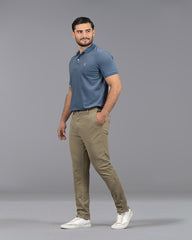 PANTALON TWILL HOMBRE SLIM SEMI AJUSTADO