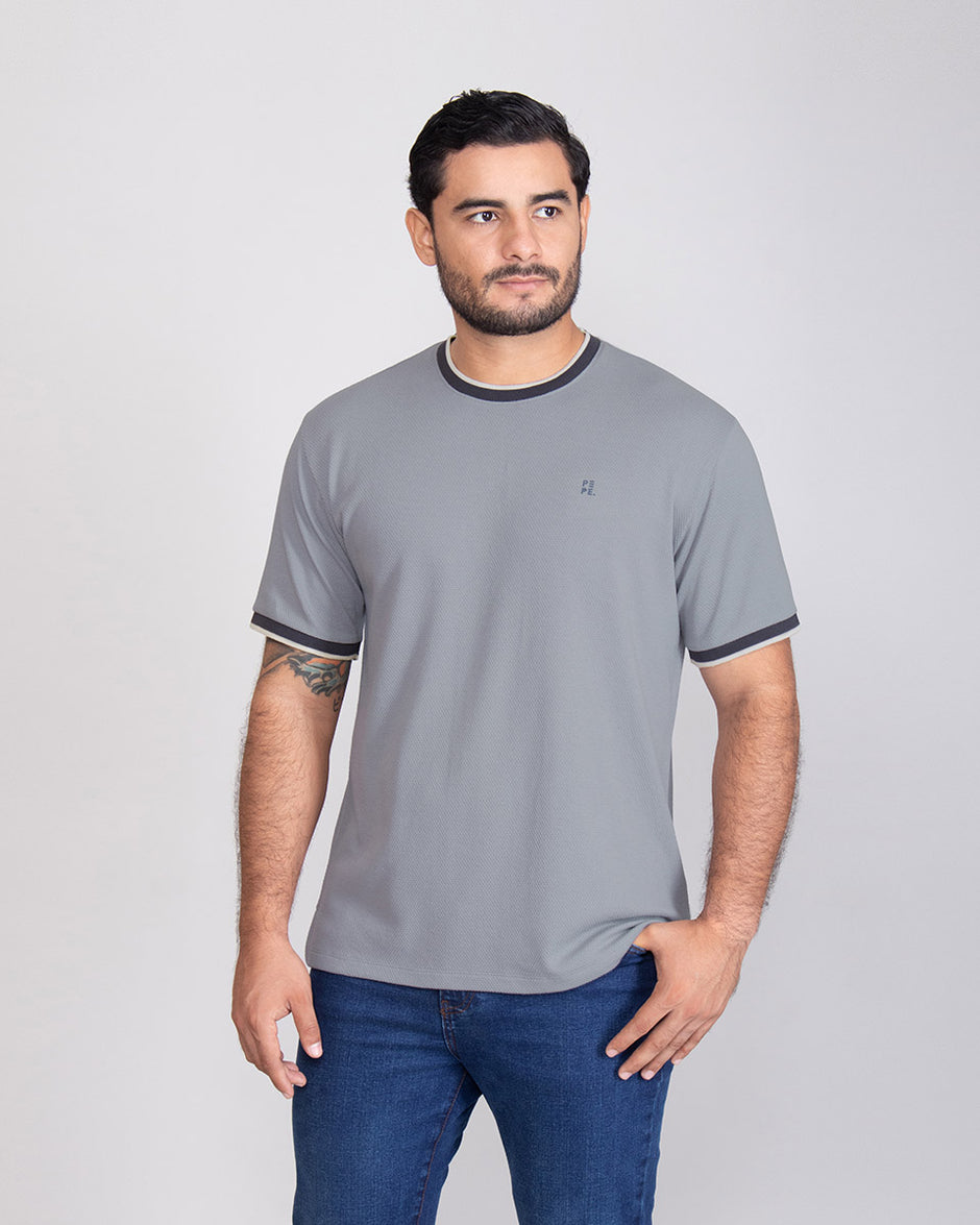 Pepe Jeans Camiseta Para Hombre Aris, Blanco (Off-White), XG Tshirt Hombre
