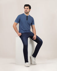 CAMISETA HENLEY MODA CLASSIC FIT