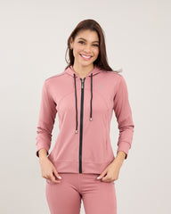 SUDADERA MUJER ZIPPER