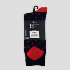 CALCETA HOMBRE ALTA PRINT 3PACK