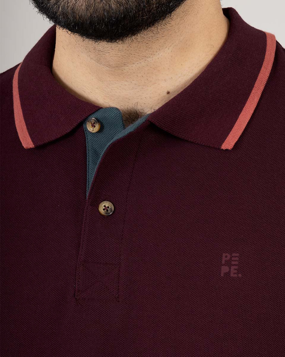 Manga Larga Polo Lacoste De Algodón Piqué Con Elastano Para Mujer