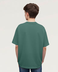 CAMISETA UNISEX JUVENIL C/R OVERSIZED