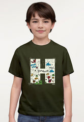 CAMISETA TURISTICA NIÑO C/R