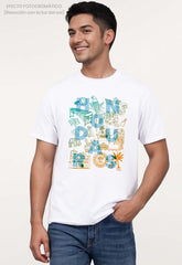 CAMISETA ESTAMPADA TURISTICA
