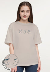 CAMISETA OVERSIZED JUVENIL C/R UNISEX