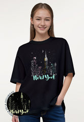 CAMISETA OVERSIZED JUVENIL C/R UNISEX