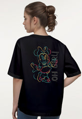 CAMISETA OVERSIZED JUVENIL C/R UNISEX