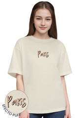 CAMISETA OVERSIZED JUVENIL C/R UNISEX