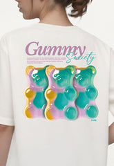 CAMISETA OVERSIZED JUVENIL C/R UNISEX
