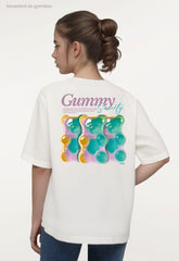 CAMISETA OVERSIZED JUVENIL C/R UNISEX