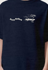 CAMISETA UNISEX JUVENIL C/R OVERSIZED