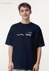 CAMISETA UNISEX JUVENIL C/R OVERSIZED