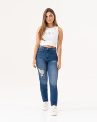 RIBBED TANK