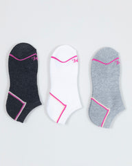 TOBILLERA MUJER CORTA 3PACK