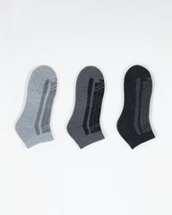 TOBILLERA MEDIA MODA HOMBRE 3PACK