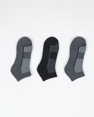 TOBILLERA MEDIA MODA HOMBRE 3PACK
