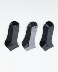 TOBILLERA MEDIA MODA HOMBRE 3PACK