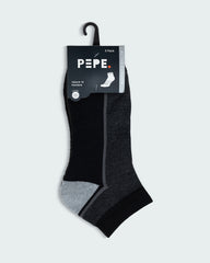 TOBILLERA MEDIA MODA HOMBRE 3PACK