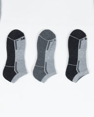 TOBILLERA MEDIA MODA HOMBRE 3PACK