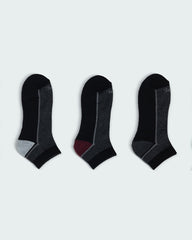 TOBILLERA MEDIA MODA HOMBRE 3PACK