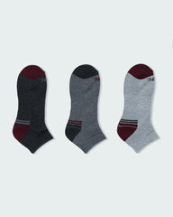 TOBILLERA MEDIA MODA HOMBRE 3PACK
