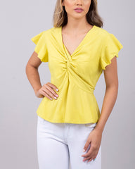 BLUSA CON MANGAS