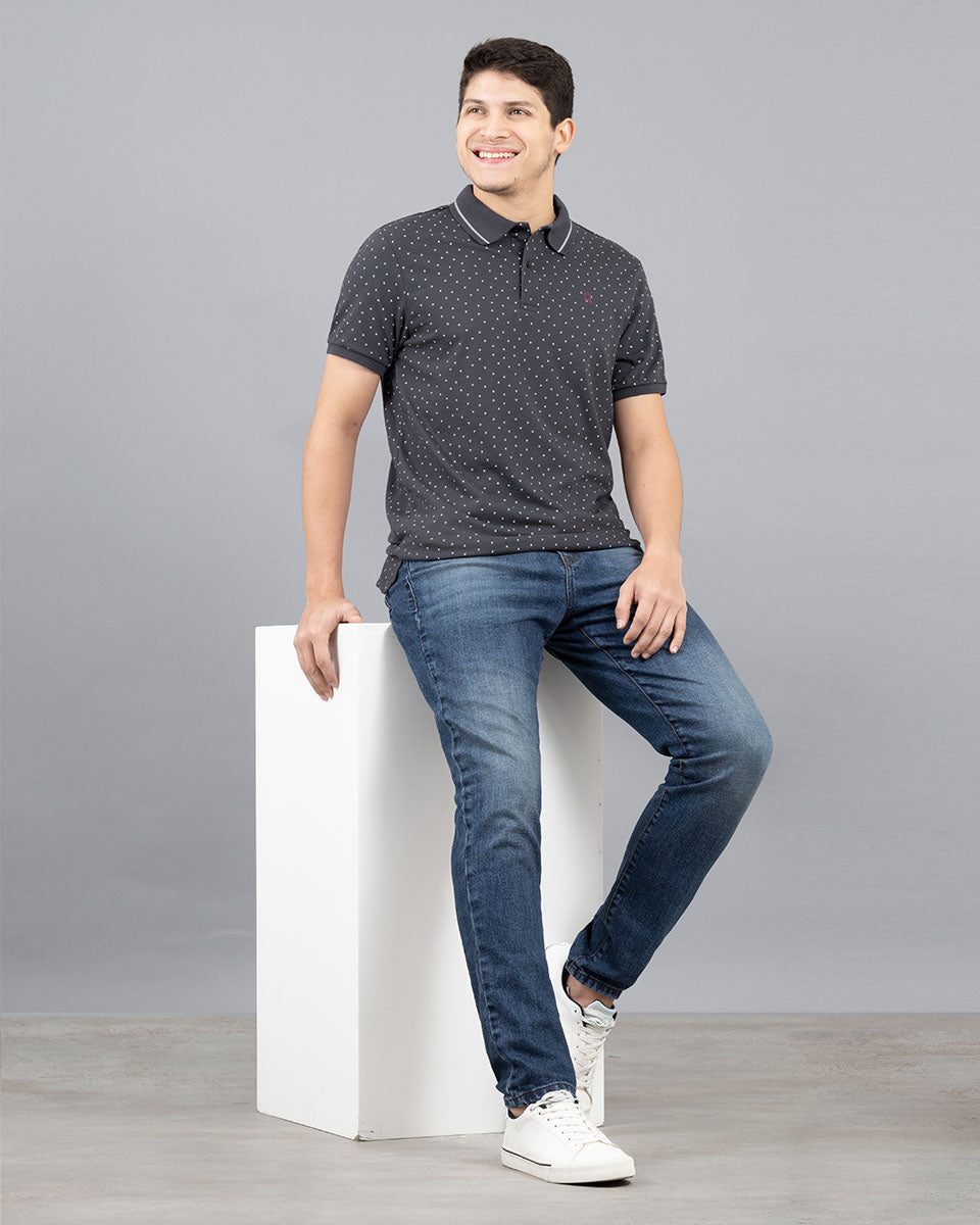 Outfit Camisa Polo Azul Marino Hombre CAMISA HOMBRE POLO MODA – Pepe