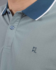 POLO HOMBRE TEXTURIZADA