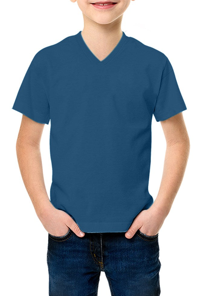 CAMISETA NIÑO CUELLO V (UNISEX) – Pepe