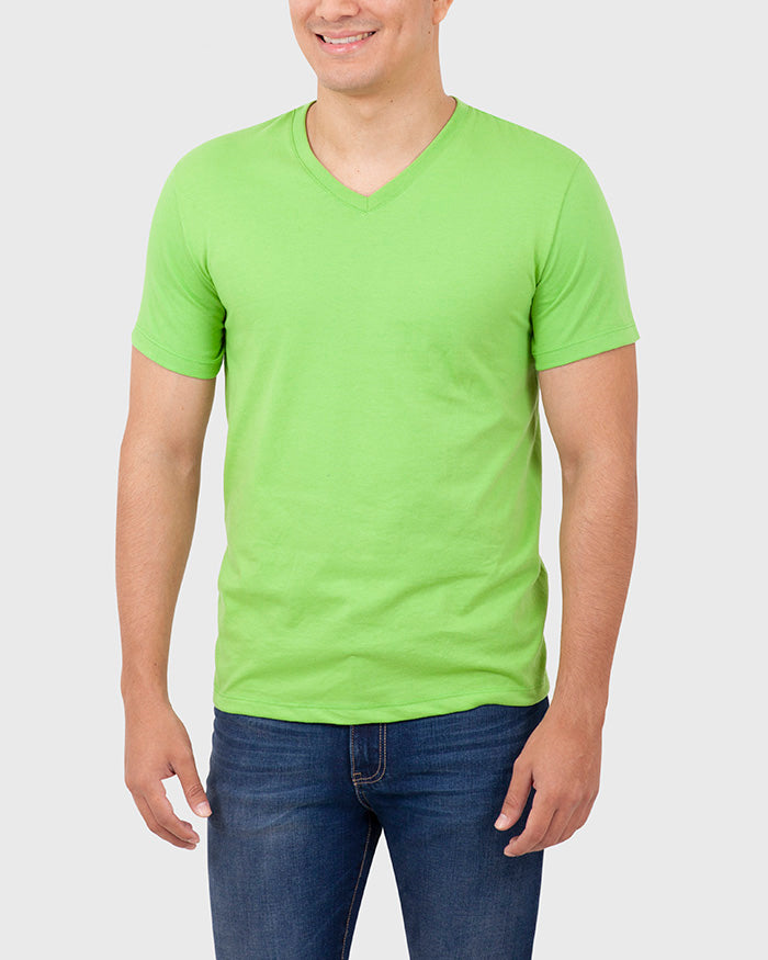 Camisa de cuello v sales