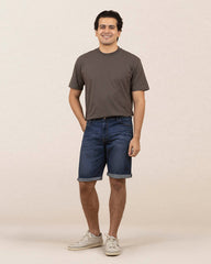 BERMUDA HOMBRE SLIM MEDIUM RISE