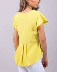 BLUSA CON MANGAS