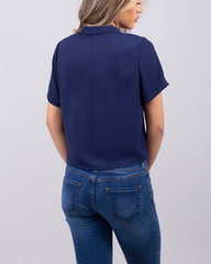 BLUSA CON MANGAS