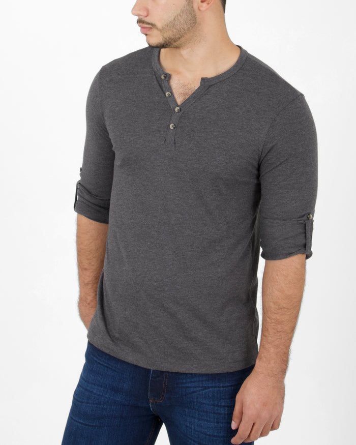 Camiseta henley m/l - Pepe Revolution