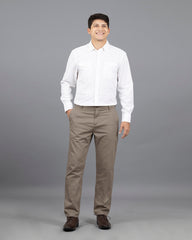 PANTALON TWILL HOMBRE CORTE RECTO